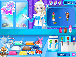 Elsa's Frozen Ice Cream
