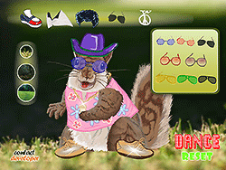 Disco Squirrel Dress-up