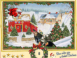 Рождественская открытка «Стреляй в них»
