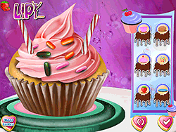 Cupcake de amor para la primera cita