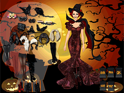 Dress Up Halloween Vampy