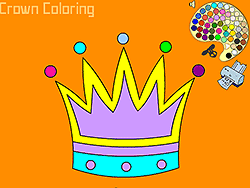 Coloriage de la couronne