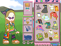 Hippie-Mode-Anzieh