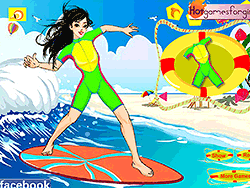 Cooles Surfer-Dressing