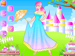 O mais lindo vestido de princesa