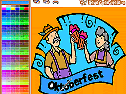 Oktoberfest para colorear