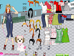 Praia Win Girl Dressup