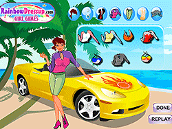 Vette Girl Dressup