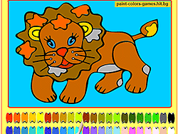 Pittura del leone