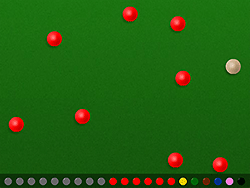 Snookerballen omhoog