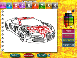 Car Drawing & Coloring