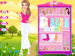 Indossare fiori Dressup