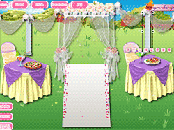 Droom bruiloft decoratie