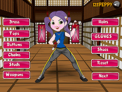 Karate Girl Dress Up