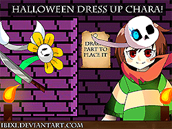 Halloween-verkleed Chara