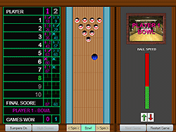 Das Bowlingspiel von Gray Olltwit