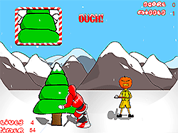 El Papá Noel del snowboard