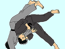 Coloriage Judo