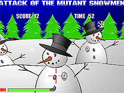 Атака снеговиков-мутантов