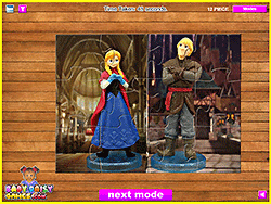 Prinzessin Anna und Kristoff Puzzle