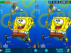 SpongeBob Find Differences