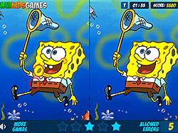 Diferenças do Bob Esponja