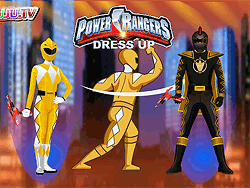 Vestir a los Power Rangers