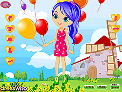 Mit Luftballons fliegen