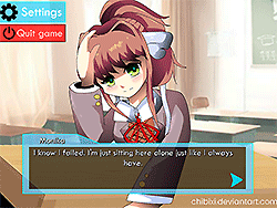 Interactieve Monika - Doki Doki Literatuurclub