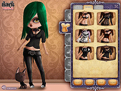 Dressup affascinante e oscuro