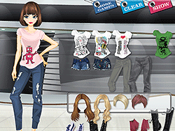 T-Shirt Girl Dressup