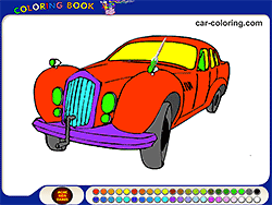 Libro para colorear: colorear coches viejos