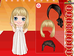 Miley Cyrus Baby Dress Up Game