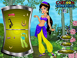 Habillage de la princesse Jasmine