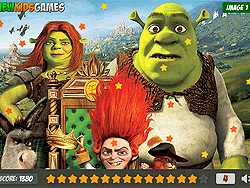 Shrek Hidden Stars - Find the Stars