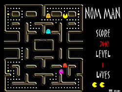 Pacman Clone - Eat Dots, Avoid Ghosts