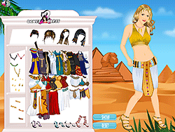 Egypte Prinses Dressup