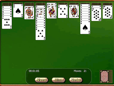 Golden Spider Solitaire online