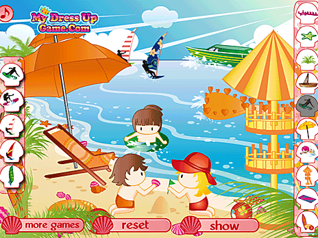 Beach Paradise Decorator