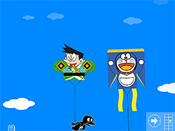 Cerf-volant Doraemon