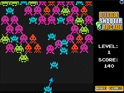 Space Invaders Bubble Shooter