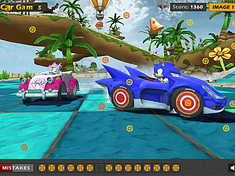 Sonic Hidden Wheels