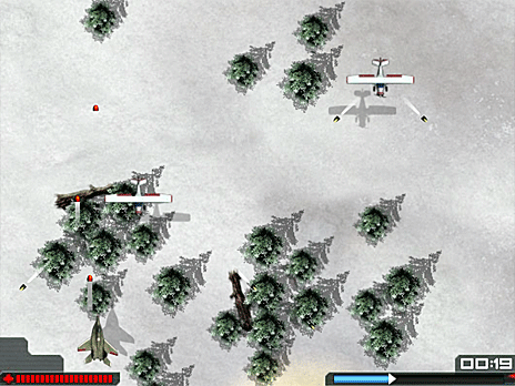 Arctic Helicopter Battle