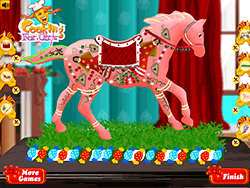 Pony peperkoek decoratie