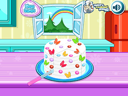 Cucinare la torta di compleanno arcobaleno