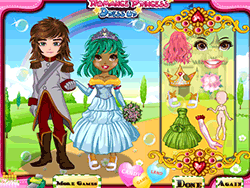 Romantiek Prinses Dressup