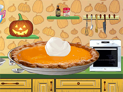 Spooky Pumpkin Pie