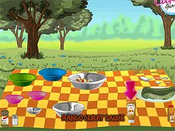 野餐：芒果咖喱鸡肉沙拉