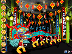 Chinese New Year Street Decoration