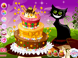 Wonderland Cake Decorating